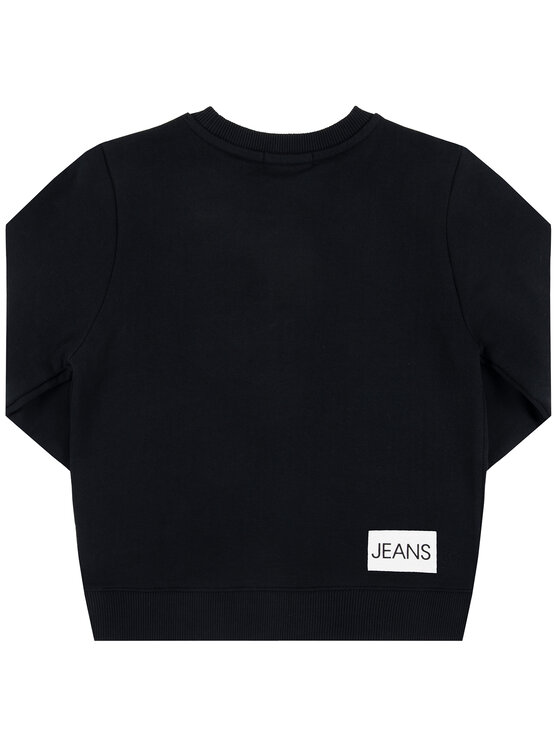 Calvin Klein Jeans Calvin Klein Jeans Sweatshirt Logo Sweatshirt IU0IU00091 Noir Regular Fit