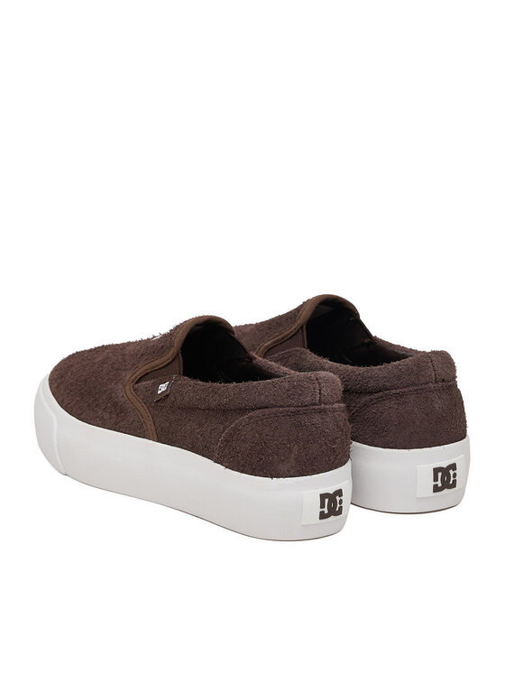 DC Shoes DC Shoes Tenisówki CEO-LEA-ZL-0011 Brązowy ciemny