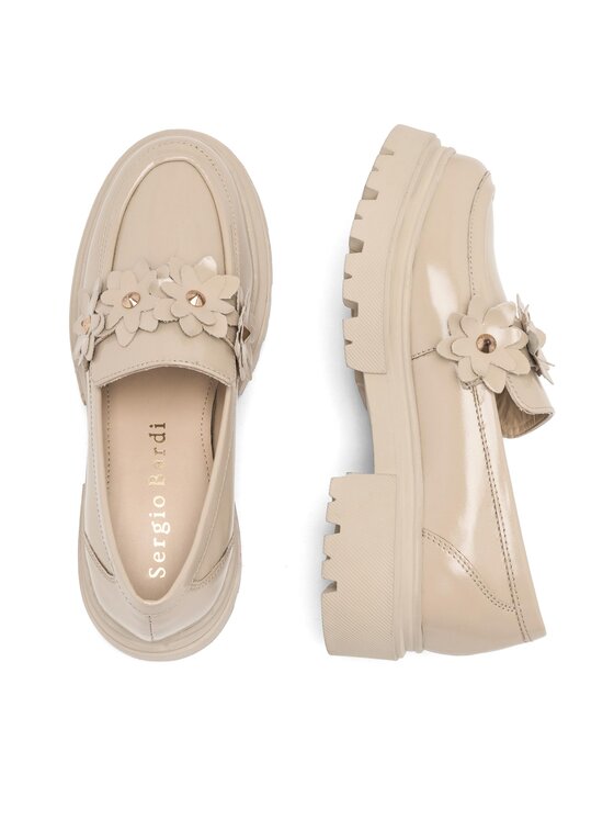 Sergio Bardi Sergio Bardi Loafers EST-B1009-02SB Μπεζ