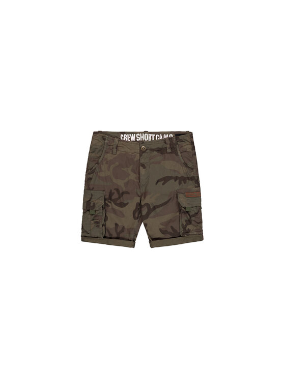 Alpha Industries Alpha Industries Szorty materiałowe AI.191201-415 Brązowy Regular Fit