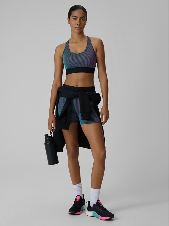4F 4F Legginsy TRAINING Kolorowy Slim Fit