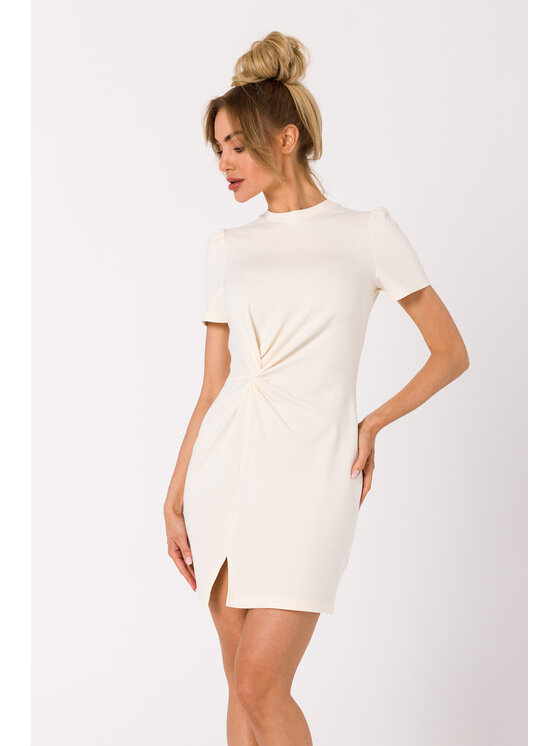 Made of Emotion Made of Emotion Vestito da giorno M731 Bianco Premium Fit