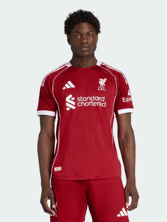 adidas adidas Koszulka techniczna Liverpool Czerwony Slim Fit