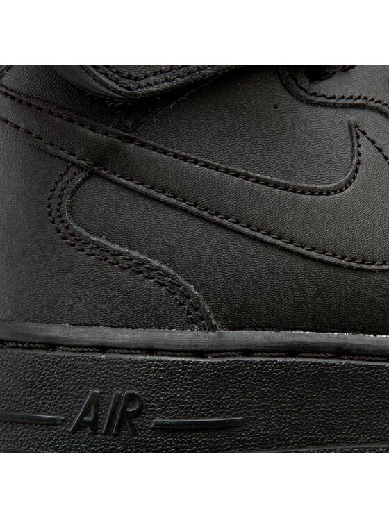 Nike Sneakers Air Force 1 Mid GS 314195 004 Schwarz Modivo