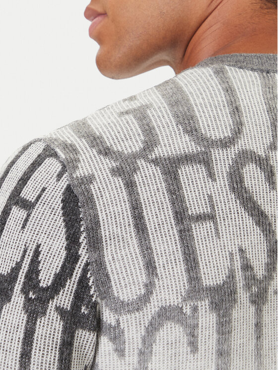 Guess Guess Pullover M5BR24 Z0500 Grau Regular Fit