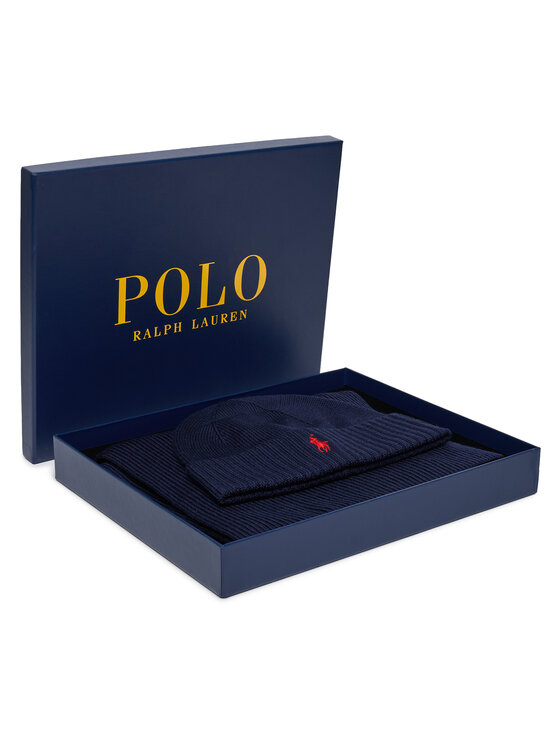 Polo Ralph Lauren Polo Ralph Lauren Набір Шарф і Шапка 7,10951E+11 Cиній