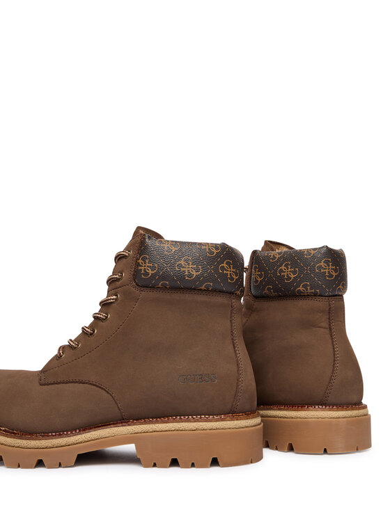 Guess Guess Turistická obuv FMFSIR LEA10 Hnědá