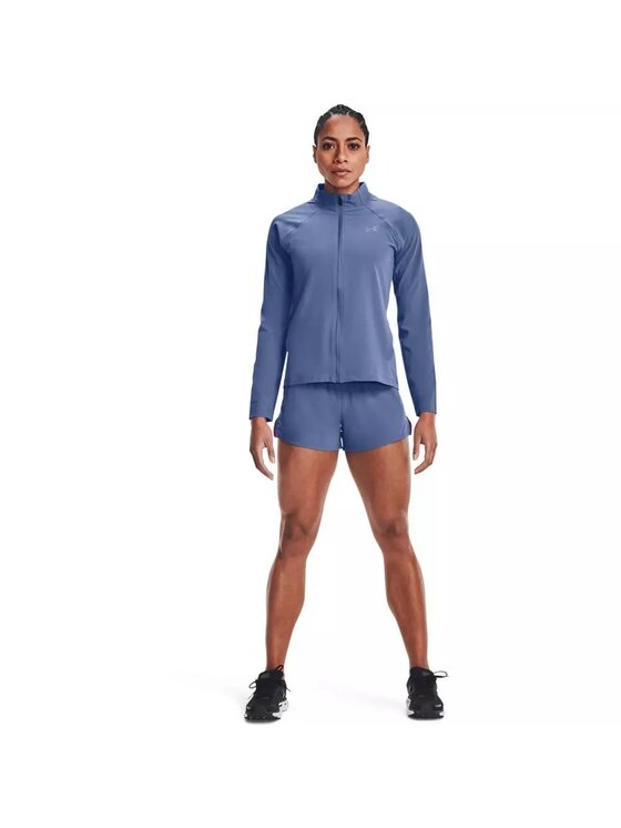 Under Armour Under Armour Kurtka do biegania Launch 3.0 STORM Jacket Niebieski Fitted Fit