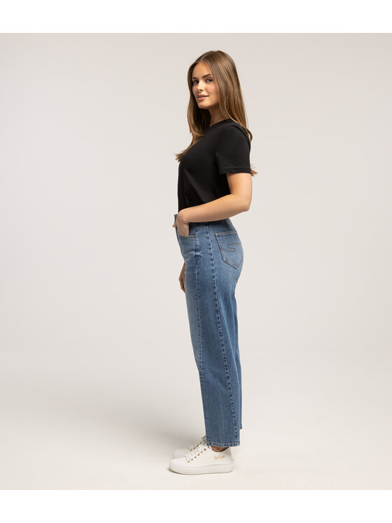 Lee Cooper Lee Cooper Jeansy CABRA 3122 Niebieski Barrel Fit