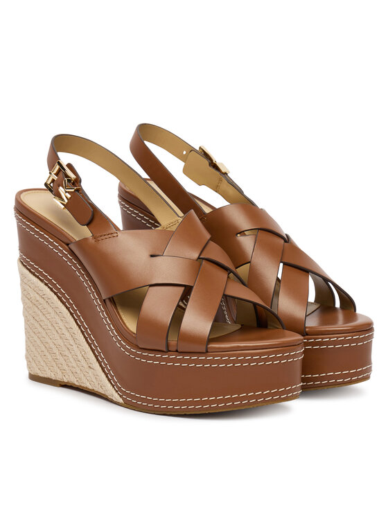 MICHAEL Michael Kors MICHAEL Michael Kors Sandály Nora 40S5NOHS3L Hnědá