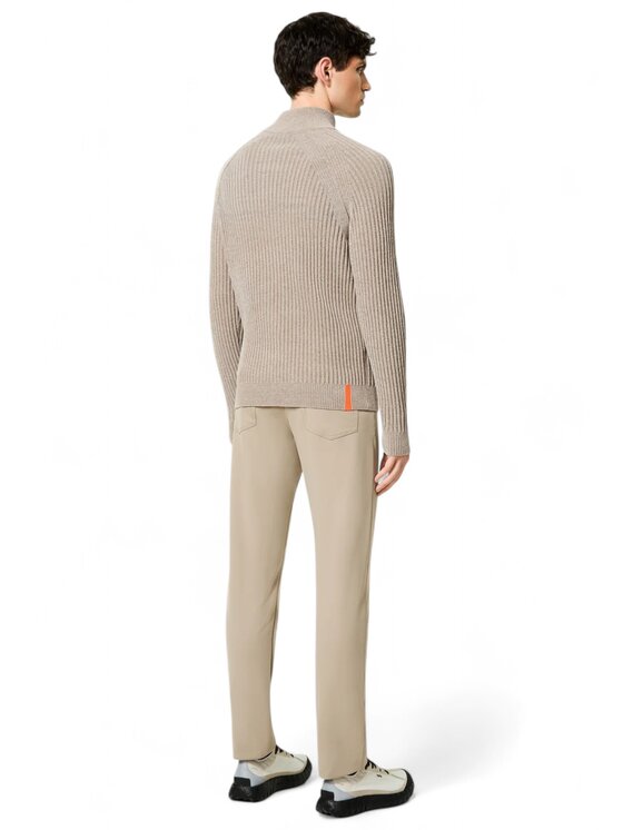 RRD RRD Felpa q-dav-59486 Marrone Regular Fit