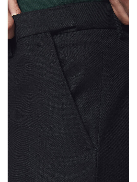 Lancerto Lancerto Spodnie materiałowe Umberto SP131224000002 Czarny Slim Fit
