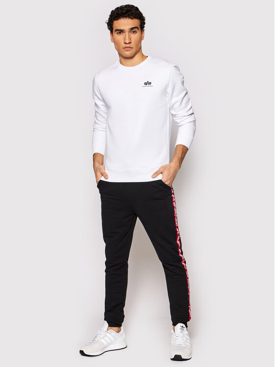 Alpha Industries Alpha Industries Μπλούζα Basic 188307 Λευκό Regular Fit