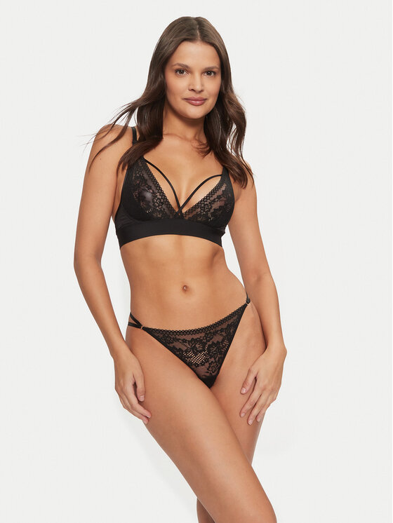 Hunkemöller Hunkemöller Reggiseno Bralette Remi 206154 Nero
