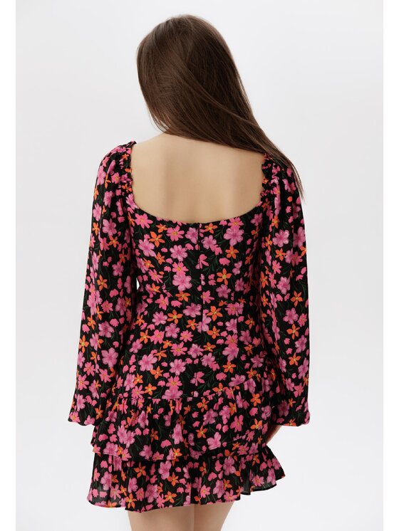 LAURELLA LAURELLA Každodenné šaty 4SS049 Farebná Regular Fit