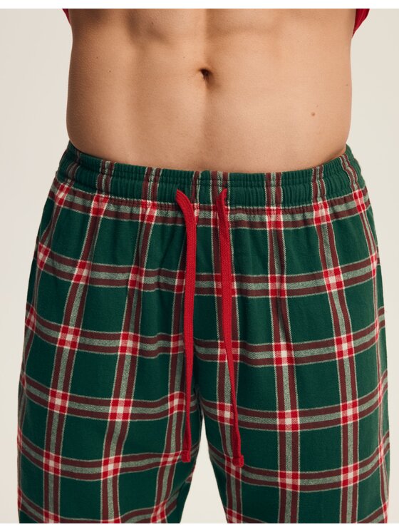 Henderson Henderson Piżama 43459 Czerwony Regular Fit