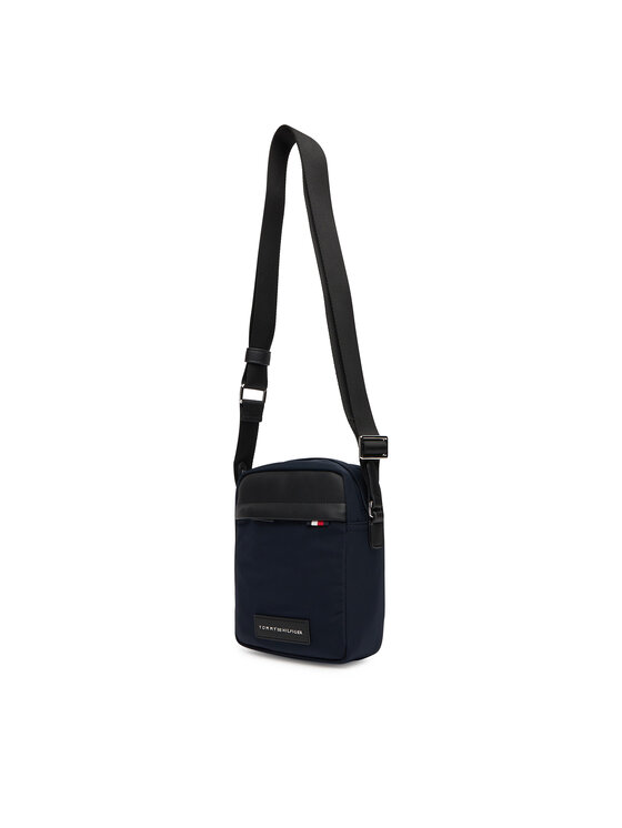Tommy Hilfiger Tommy Hilfiger Válltáska Th Nylon Mini Reporter AM0AM13618 Sötétkék