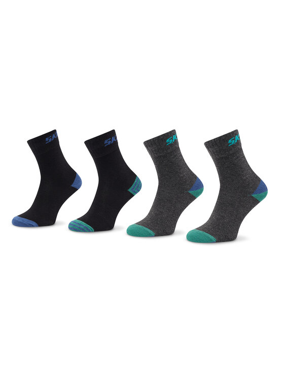 Set di 4 paia di calzini lunghi da bambini