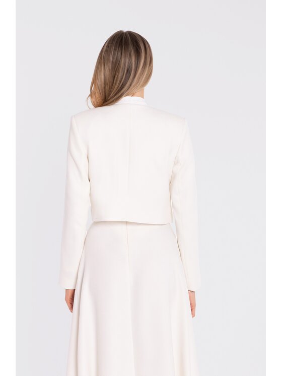 Stylove Stylove Giacca da abito S429 Bianco Cropped Fit