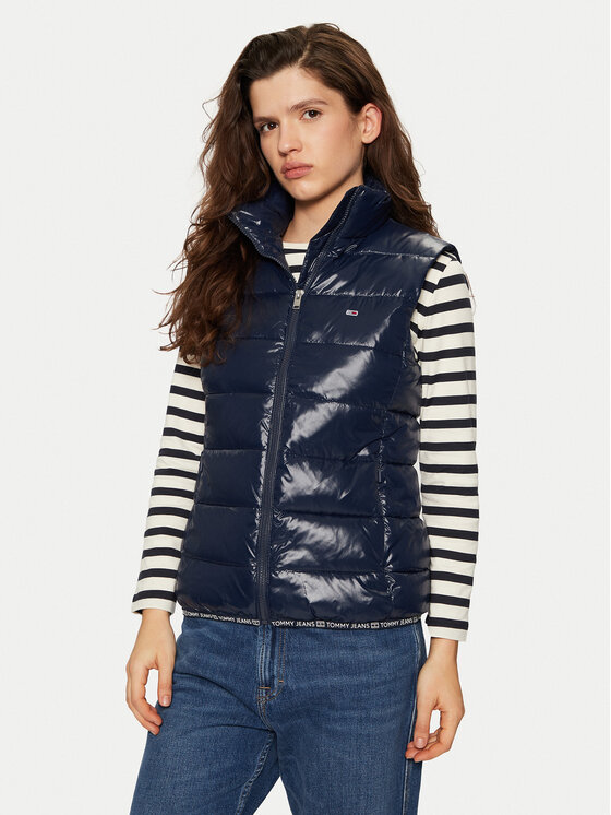 Tommy Jeans Tommy Jeans Vestă DW0DW19390 Bleumarin Regular Fit