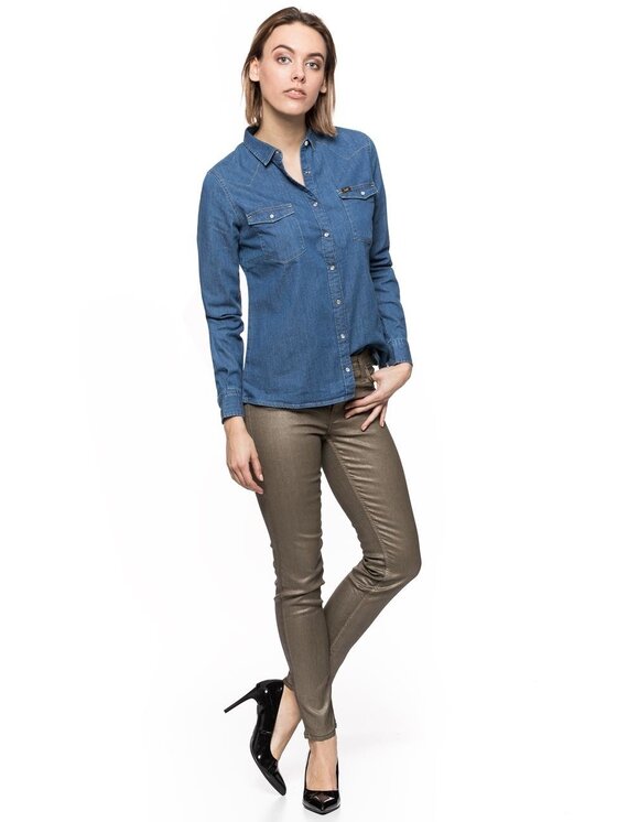 Lee Lee Jeans SCARLETT Oro Skinny Fit
