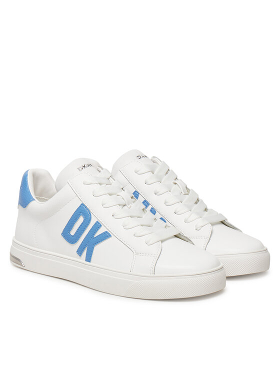 DKNY DKNY Sneakersy Abeni Lace Up Sneaker K1300916 Biały