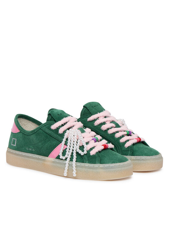 D.A.T.E. D.A.T.E. Sneakersy Tender W441-TE-BW Zielony
