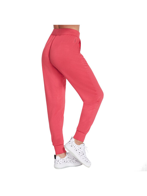 Skechers Skechers Pantaloni da tuta Skechers Skechluxe Restful Jogger Pant Rosso Regular Fit