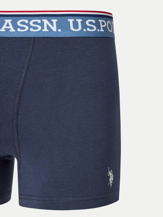 U.S. Polo Assn. U.S. Polo Assn. 3 darab boxer MUP4078 Sötétkék
