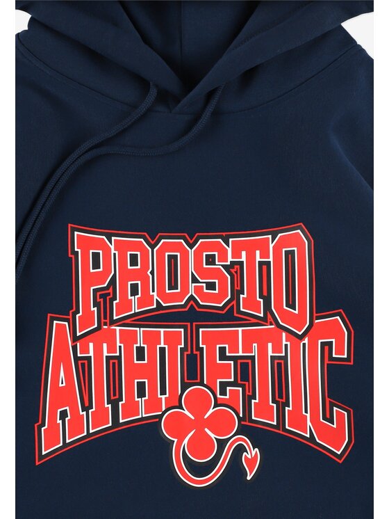 PROSTO. PROSTO. Bluza Chicago Granatowy Oversize