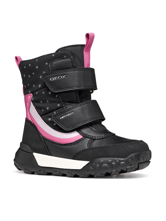 Geox Geox Cizme de zăpadă J Trekkyup Girl B Abx J56M7A 0MNBC C9235 S Negru
