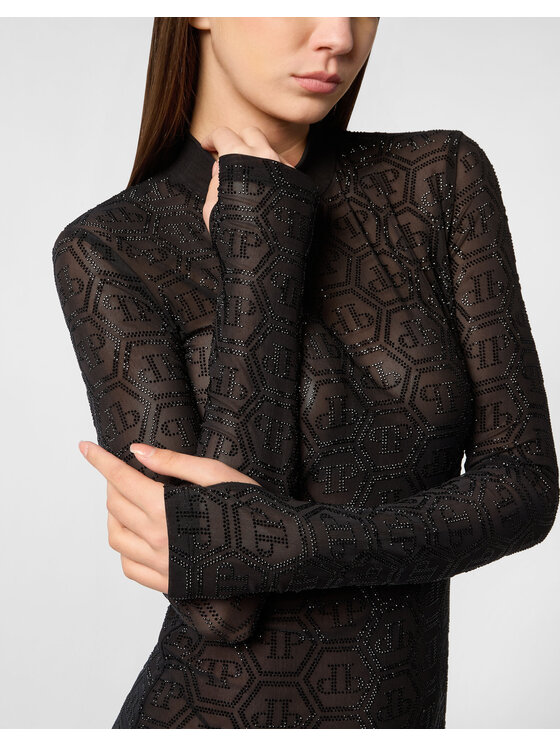 PHILIPP PLEIN PHILIPP PLEIN Sukienka wieczorowa 27311 Czarny