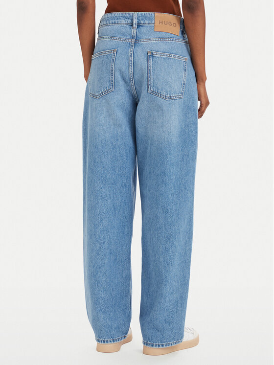 HUGO HUGO Jeansy Leni_S_B 50566130 Niebieski Loose Fit