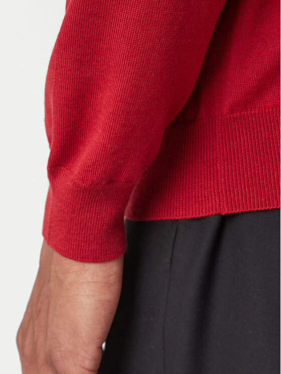 BOSS BOSS Пуловер Baram 50476363 Червен Regular Fit