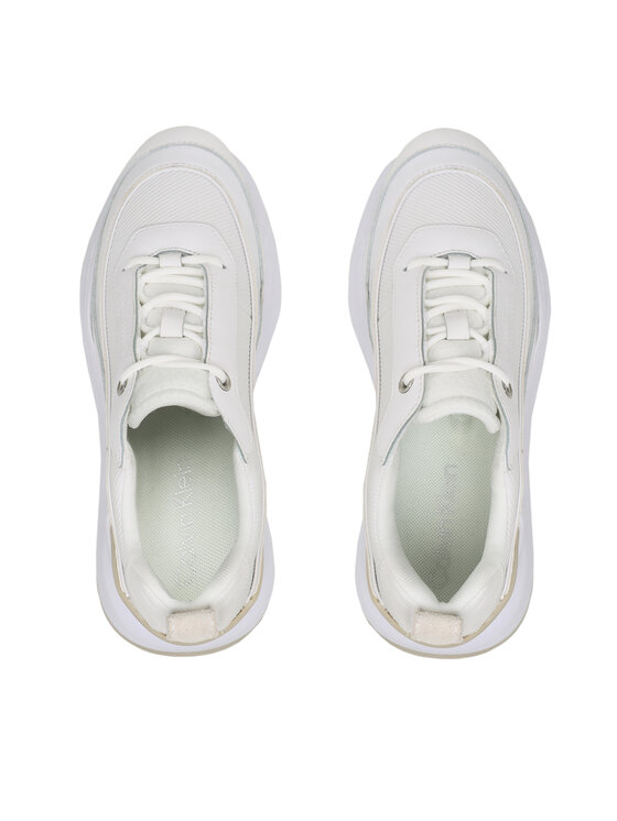 Calvin Klein Calvin Klein Sneakers Interal Wedge Lace Up HW0HW01371 Bianco