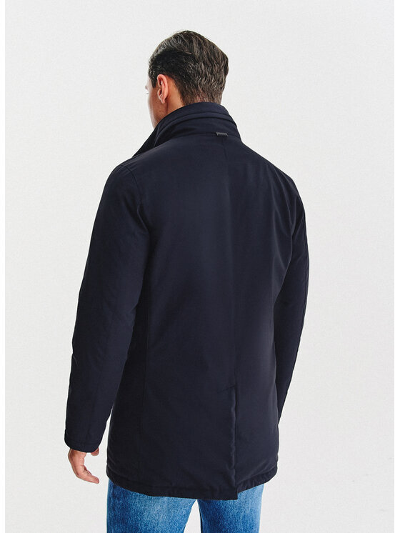 Pako Lorente Pako Lorente Kurtka przejściowa P25WF-5X-013 Granatowy Classic Fit