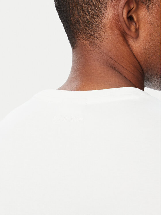Calvin Klein Calvin Klein Pikkade varrukatega T-särk LV04LH808G Valge Slim Fit