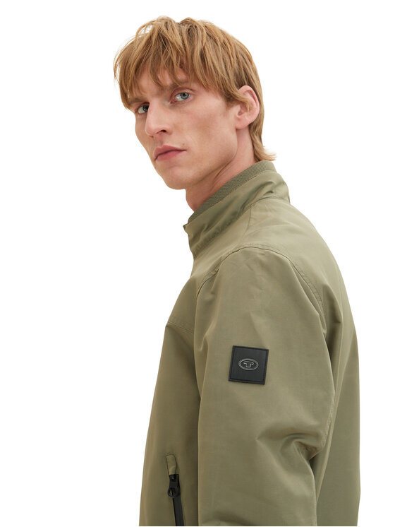 Tom Tailor Tom Tailor Kurtka przejściowa 1034866 Zielony Regular Fit