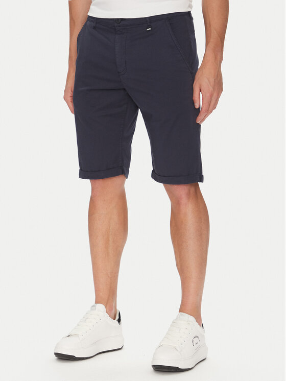KARL LAGERFELD KARL LAGERFELD Szövet rövidnadrág 265812 552829 Sötétkék Regular Fit
