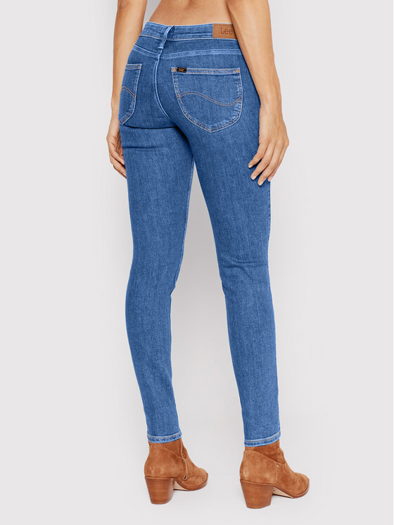 Lee Lee Jeansy Scarlett L526OPWN 112144091 Niebieski Skinny Fit