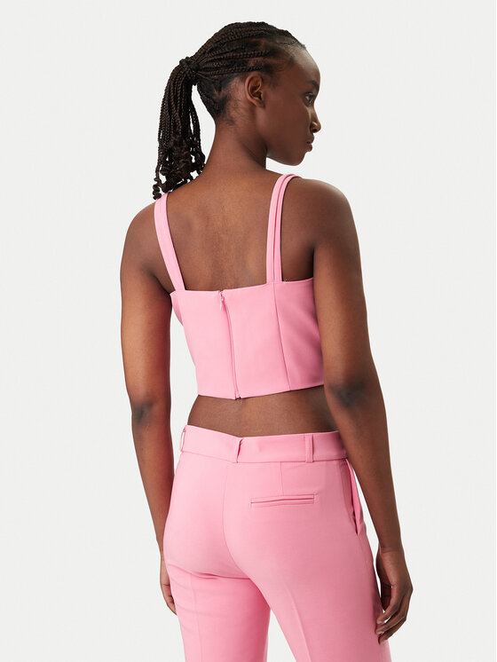 Rinascimento Rinascimento Top CFC0127891003 Ružová Slim Fit