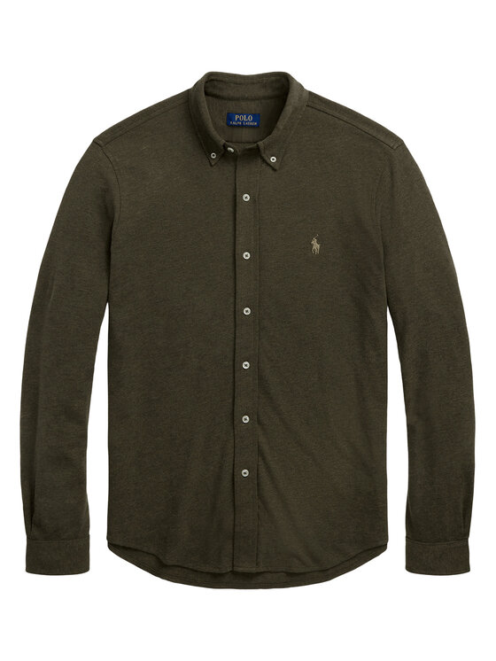 Polo Ralph Lauren Polo Ralph Lauren Koszula 710654408111 Zielony Regular Fit