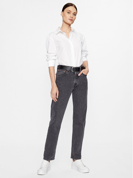Pepe Jeans Pepe Jeans Koszula Liza PL304704 Biały Regular Fit