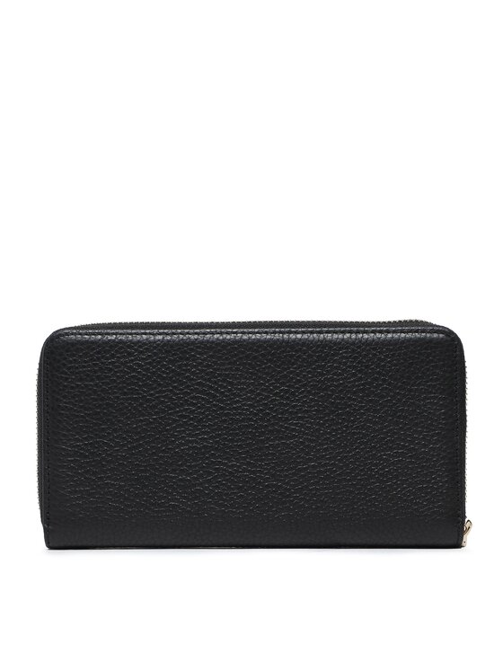 Coccinelle Coccinelle Velká dámská peněženka MW5 Metallic Soft E2 MW5 11 04 01 Černá