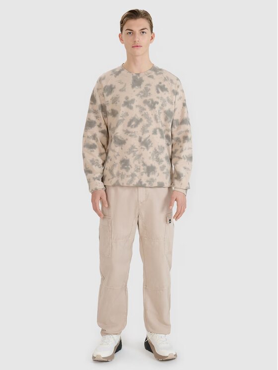 4F 4F Pantaloni di tessuto 4FRSS25TTROM1459-83S Marrone Regular Fit