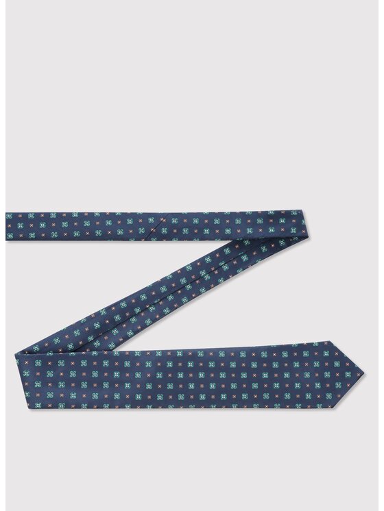 Pako Lorente Pako Lorente Krawat P25SF-KX-022 Granatowy