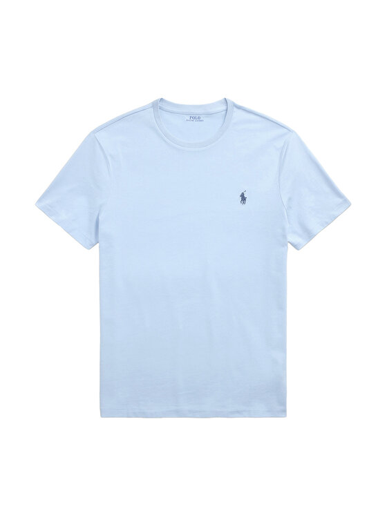 Polo Ralph Lauren Polo Ralph Lauren Tricou 710671438444 Albastru celest Custom Slim Fit
