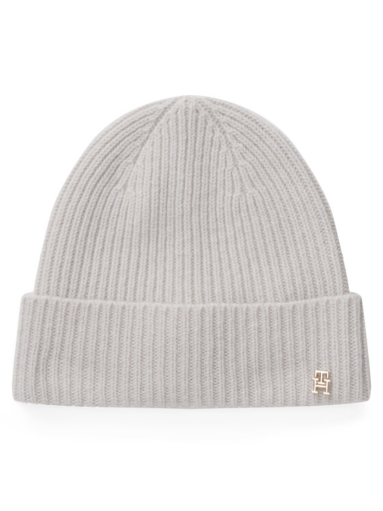 Tommy Hilfiger Czapka Th Cashmere AW0AW17772 Szary