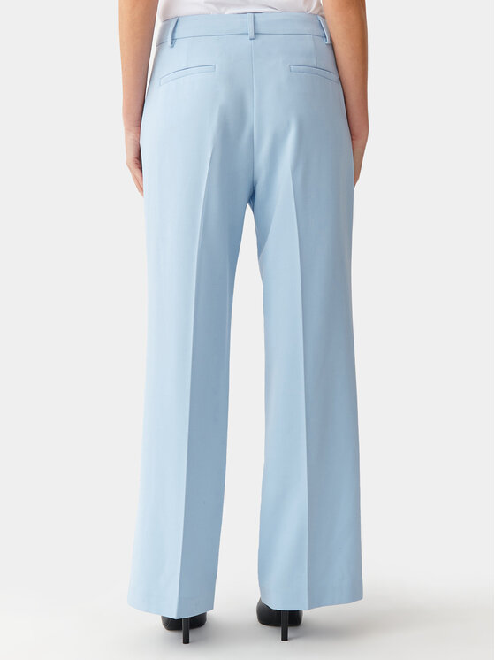 Tatuum Tatuum Pantaloni di tessuto Zariana 2 T2403.146 Celeste Regular Fit