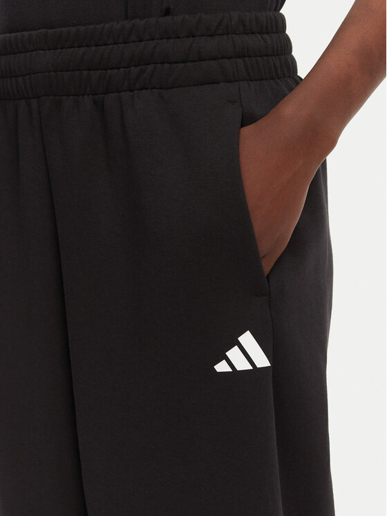 adidas adidas Sporta bikses Future Icons 3-Stripes Parachute JE0141 Melns Loose Fit